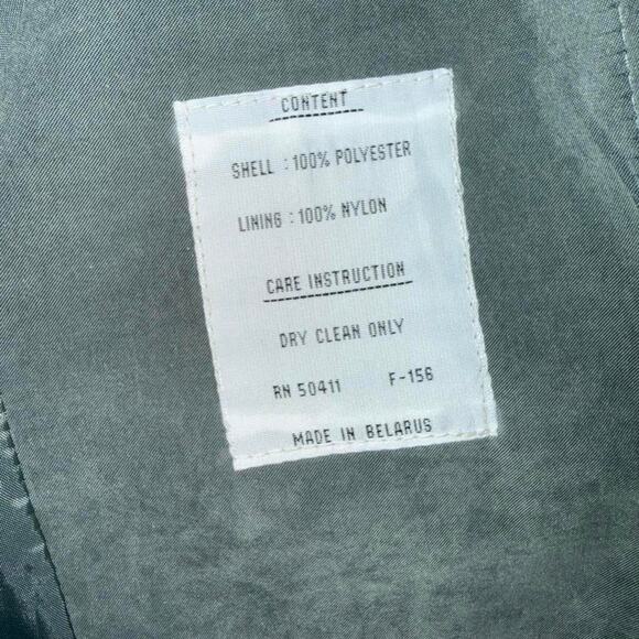 Insane rare vintage NWT preppy coquette suede trench coat - Picture 6 of 7